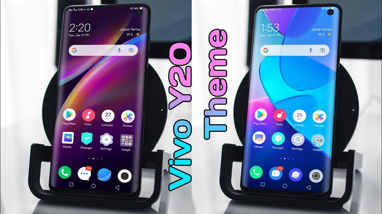 Vivo Y20 Tow Stock Theme for vivo all Smartphone theme