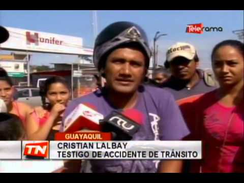 Dos muertos en accidente de tránsito en la vía perimetral