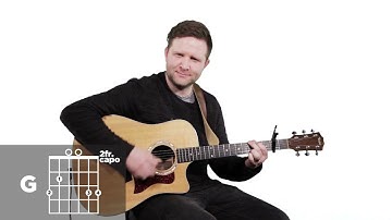 Lord I Need You - Acoustic Guitar Tutorial // Playalong