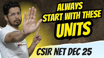 Which units to start the csir net life science dec 2025| CSIR NET December  2025 preparation tips