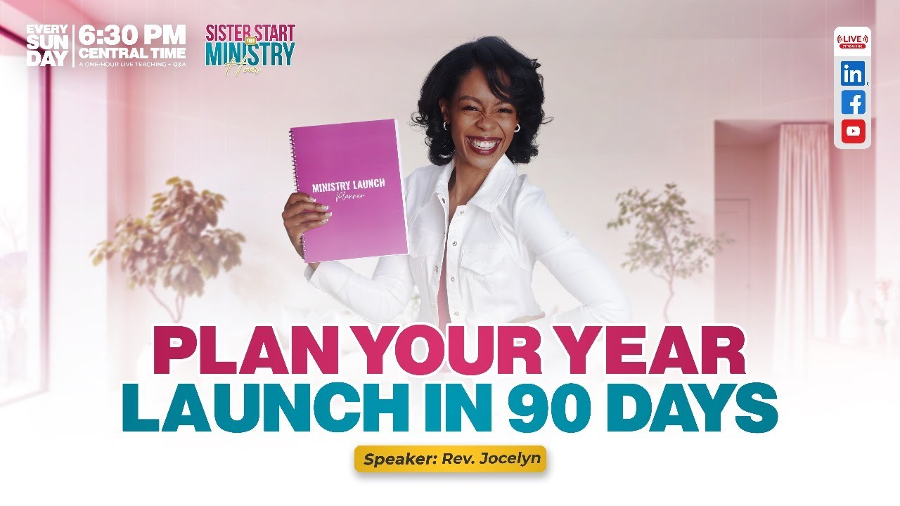 How to Plan Your Ministry Year: The 90-Day Launch Strategy That Gets Results