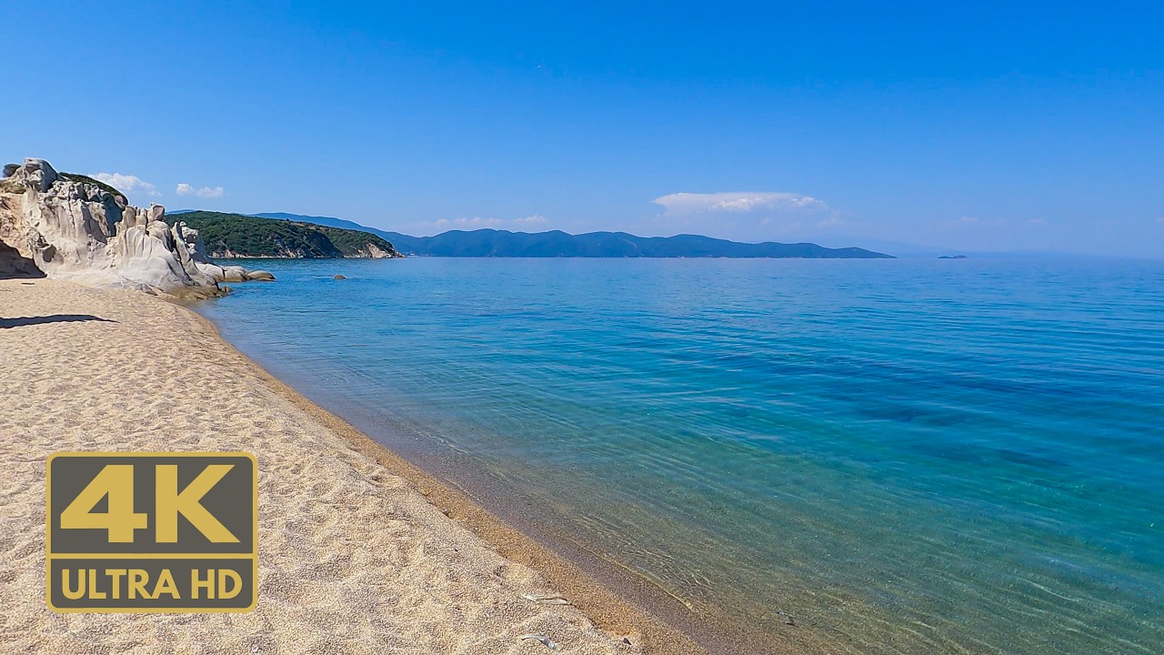 Kakoudia beach 🇬🇷 Halkidiki Greece 🇬🇷