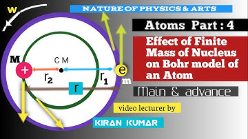 Effect of Finite Mass of Nucleus on Bohr