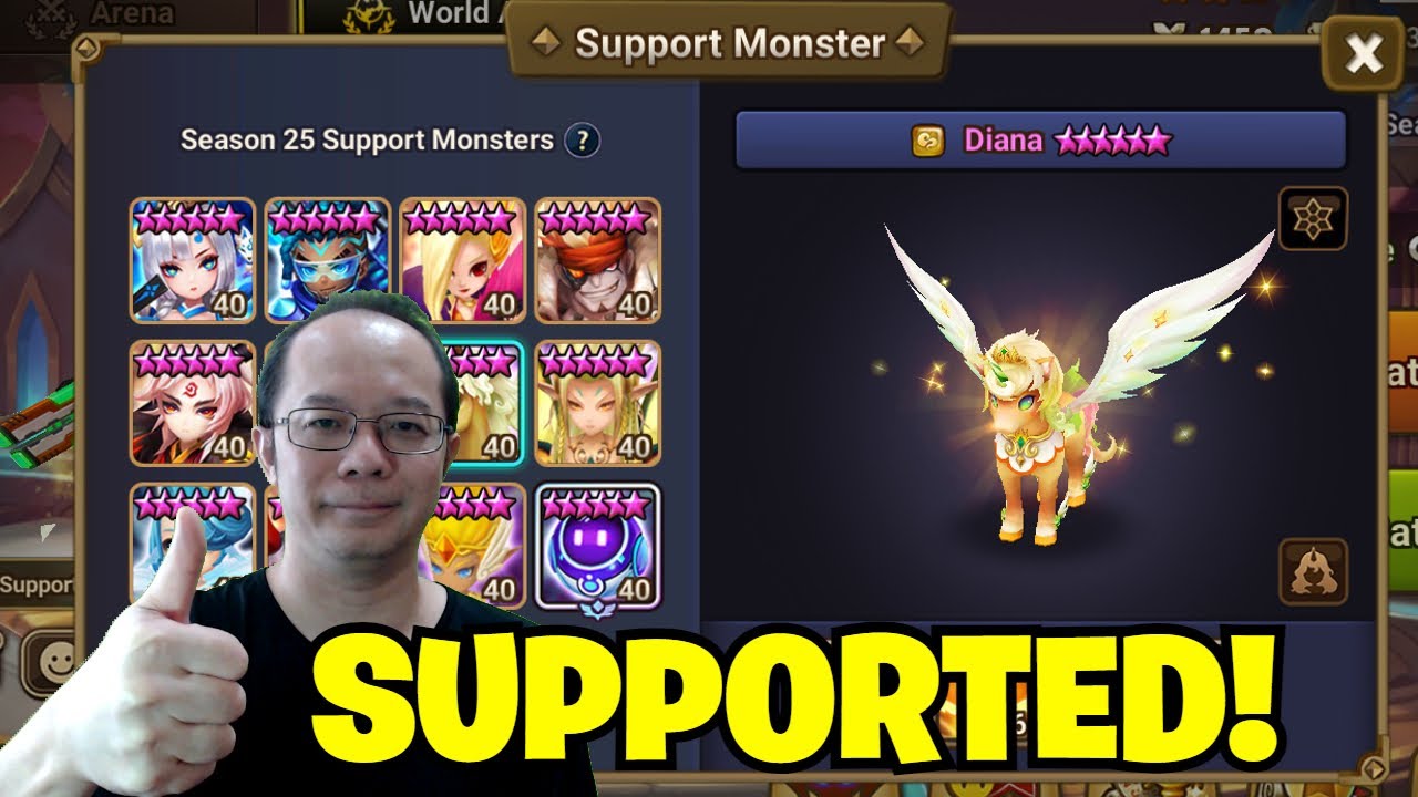 USING ONLY RTA SUPPORT MONSTERS [Summoners War 9th Anniversary] - YouTube