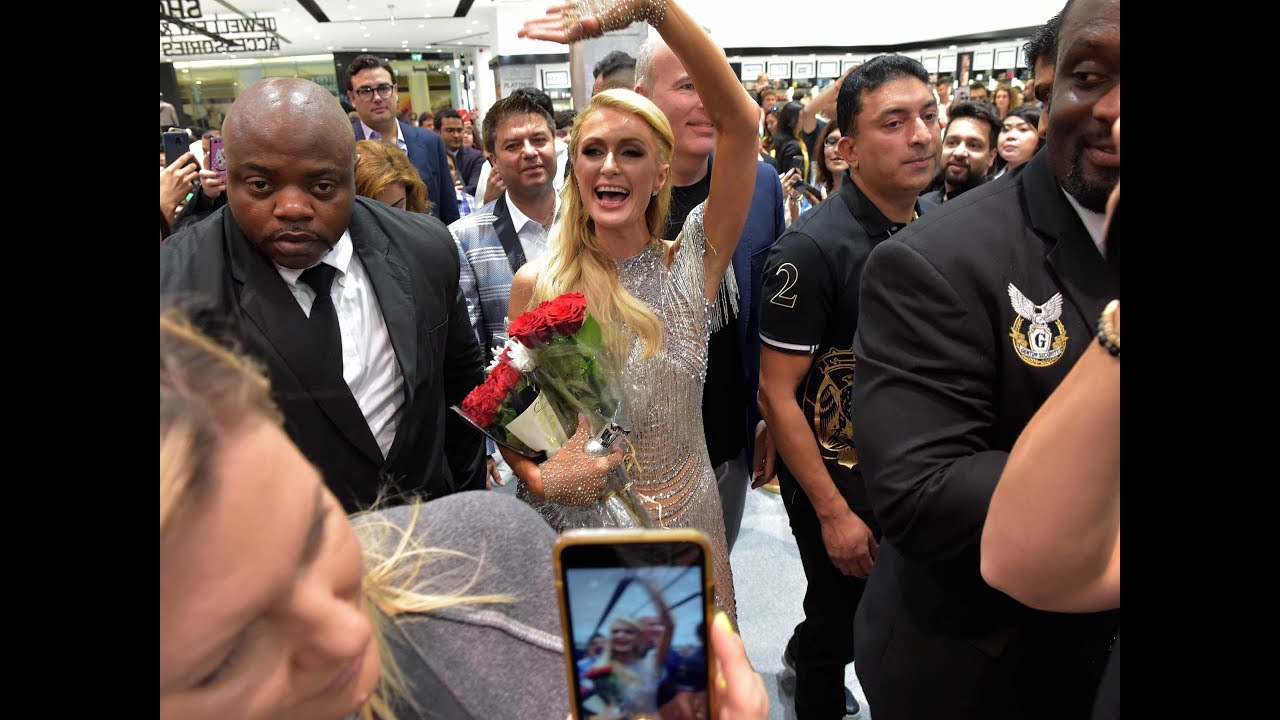 Paris Hilton means business