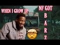 NF | WHEN I GROW UP OFFICIAL VIDEO (REACTION)