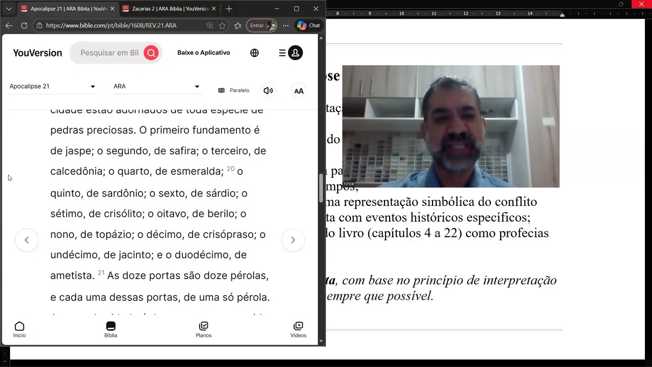 APOCALIPSE - O LIVRO DAS REVELAÇÕES - Capítulo 21 versos 15 a 27