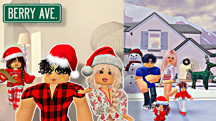 DECORANDO MI CASA DE NAVIDAD EN BERRY AVENUE 🎄🤶🎅#roblox #gaming #roleplay #adoptme #berry