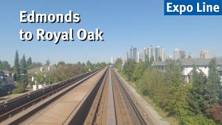 Vancouver Skytrain - Edmonds To Royal Oak Expo Station-To-Station Ride