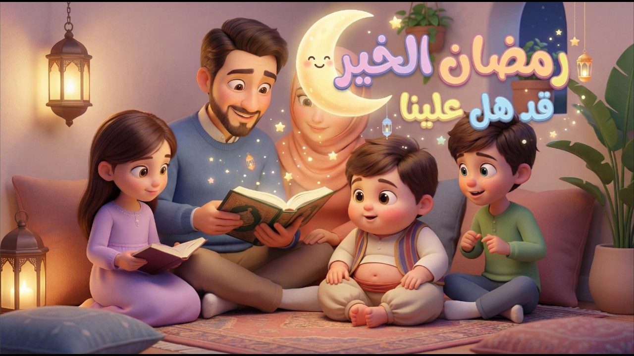 رمضان الخير قد هل علينا | أغنية رمضان للأطفال 2026 🌙