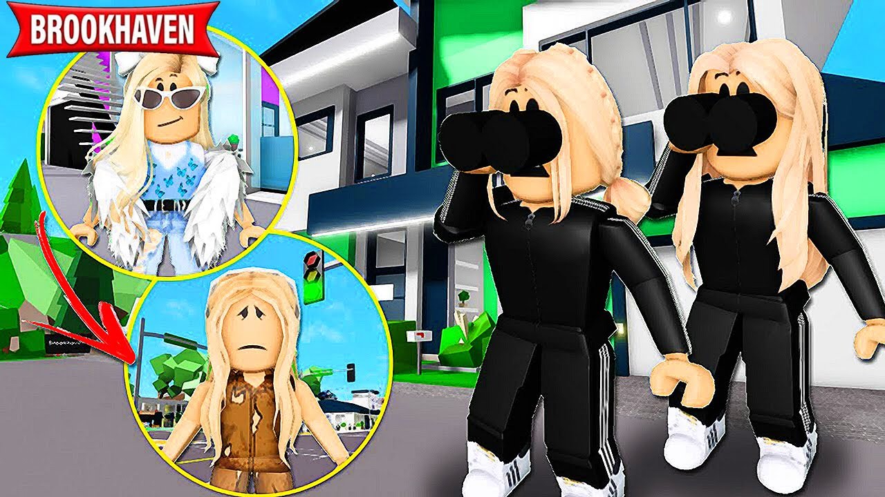 AS IRMÃS ESPIÃS E O MISTÉRIO DA PATRICINHA que FINGIA SER POBRE | Historinhas Brookhaven RP | Roblox