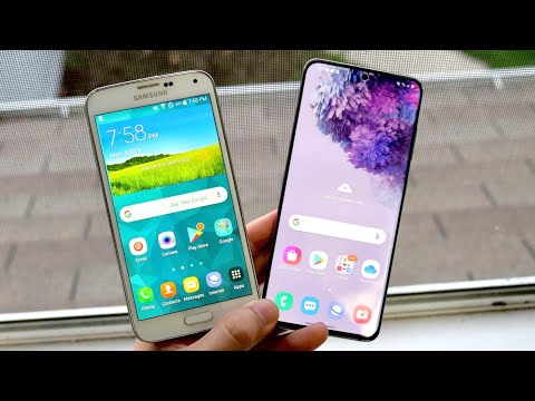 Samsung Galaxy S20 Vs Samsung Galaxy S5 속도 테스트!