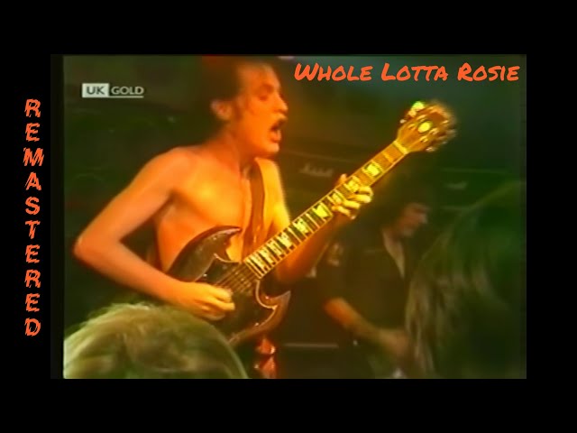 AC/DC - Whole Lotta Rosie - Live Rock Goes To College 1978