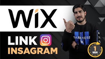 How To Add Instagram Link To Wix Website 2025 | Connect Instagram To Wix Site | Wix Link