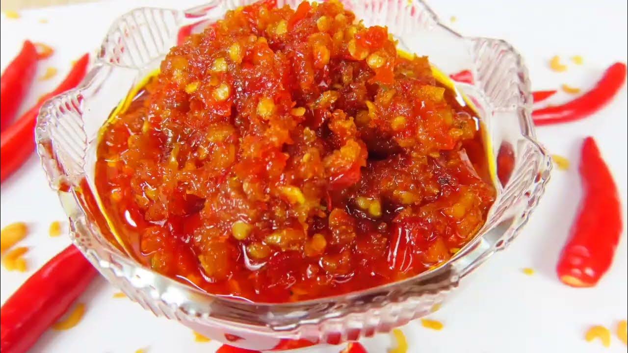 ម្ទេសឆា Chili Paste oil YouTube