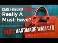 Carl Friedrik Palissy Briefcase Review / Watch Strap Giveaway / Handmade Leather Wallets