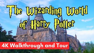 Full Tour of The Wizarding World of Harry Potter Hogsmeade | Universal Orlando Resort 4K