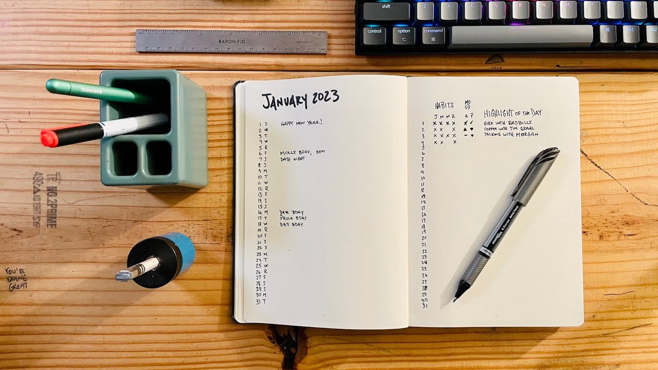 Minimalist Bullet Journal Inspiration: Simplify and Organize Your Life