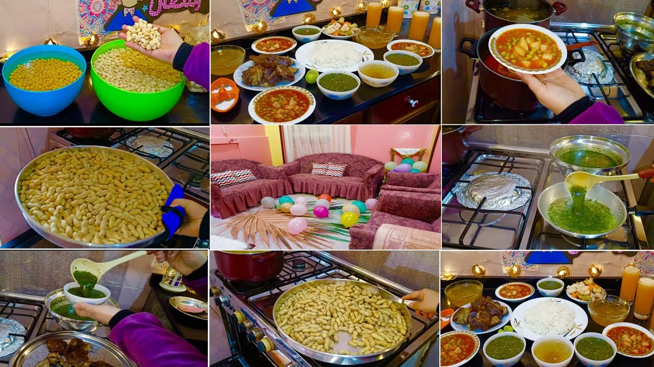 يومي الجميل يوم وقفة عيد الفطر المبارك فرشت شقتي لاستقبال عيد الفطر وتجهيزاتي وتحضيراتي ليوم العيد