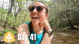 Day 41 Remember To Stop And Soak In The River Appalachian Trail 2024