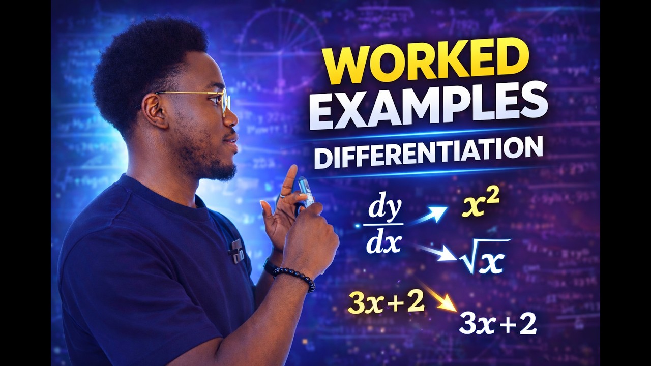 Differentation Worked Example Differentiation Worked Examples (Step-by-Step Guide) - YouTube