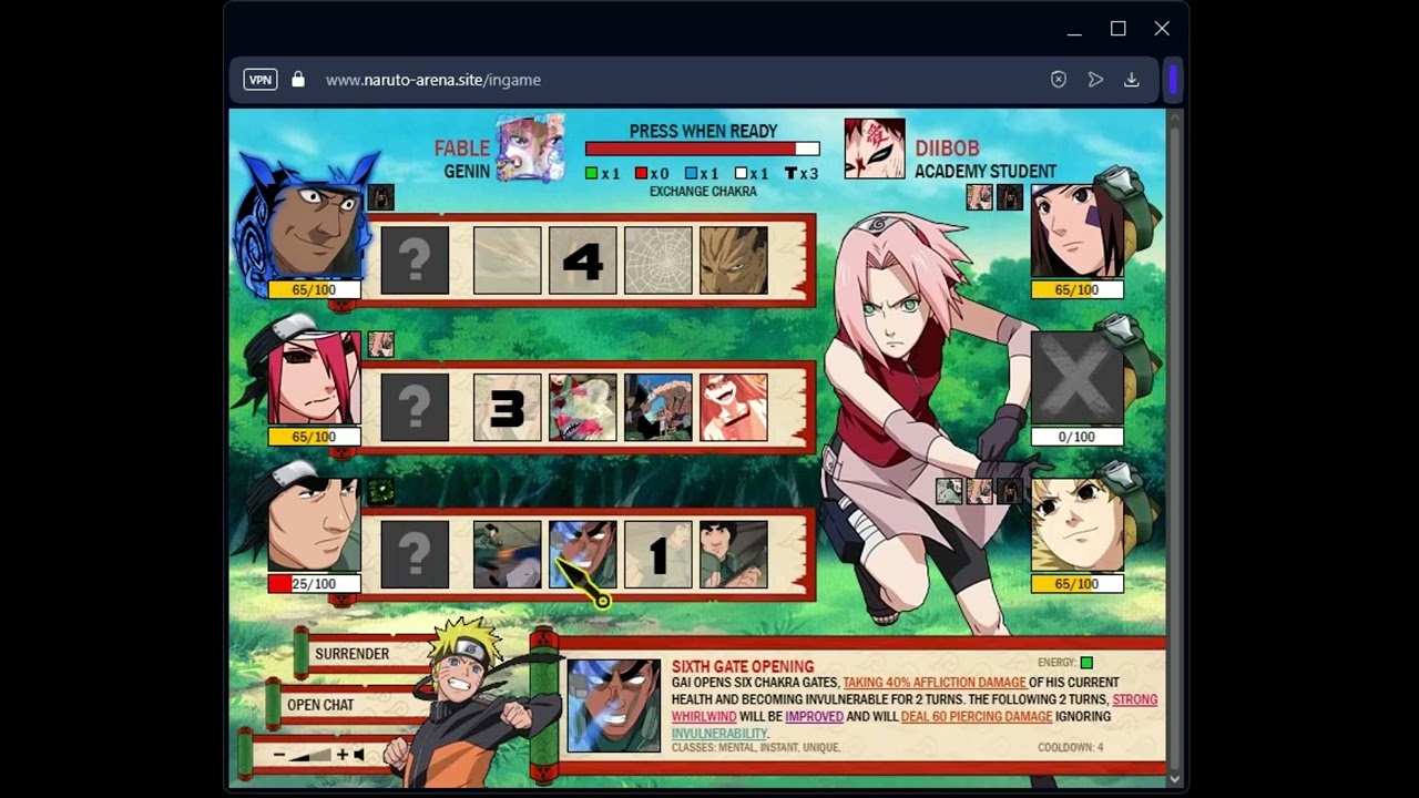 Naruto-Arena | Streaking Frenzy | Balance Update 1.4.2