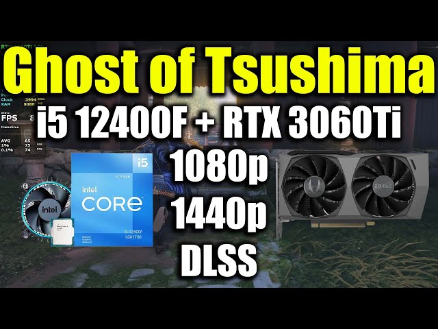 Ghost of Tsushima - RTX 3060Ti + i5 12400F - YouTube