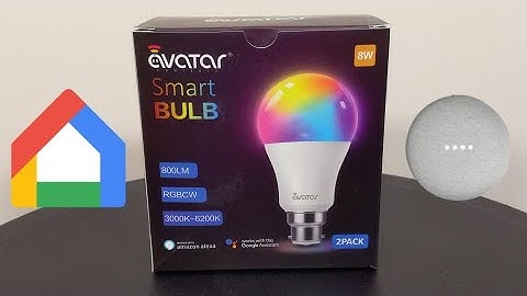 £10 Avatar Controls Smart Bulb with Google Home | Unboxing, setup & test | Philips Hue alternative