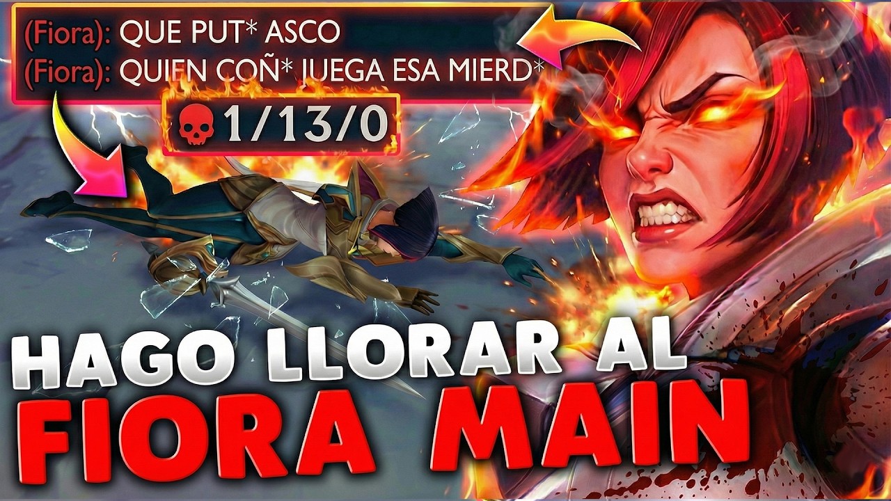 🚫¡USO la *ESTRATEGIA ILEGAL* para TENER 300 MINIONS en 20 MINUTOS y HACER LLORAR al MAIN FIORA!