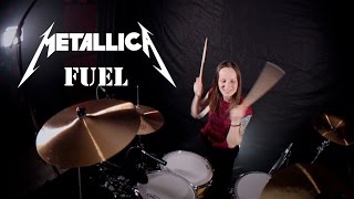 Metallica - Fuel (drum cover by Vicky Fates)