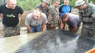 Добыча золота в Приморском крае. Первый запуск прибора для пылевидного золота. Золотодобыча в России