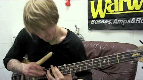 Warwick TV - Richard Boucher showcasing his tappin...