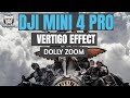 Dji mini 4 pro how to do vertigo effect dolly zoom shaunthedrone