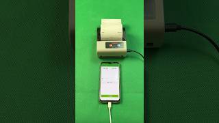 80mm portable thermal printer direct phone connection for efficient order printing！ #pos #thermal