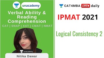 Verbal Logic - Logical Consistency L2   | By Nitika Dawar