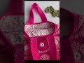 Very beautiful crochet bag #crochet #knitting