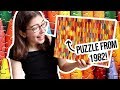 Doing a vintage jigsaw puzzle from the 80s! - Springbok Shades of Childhood Puzzle