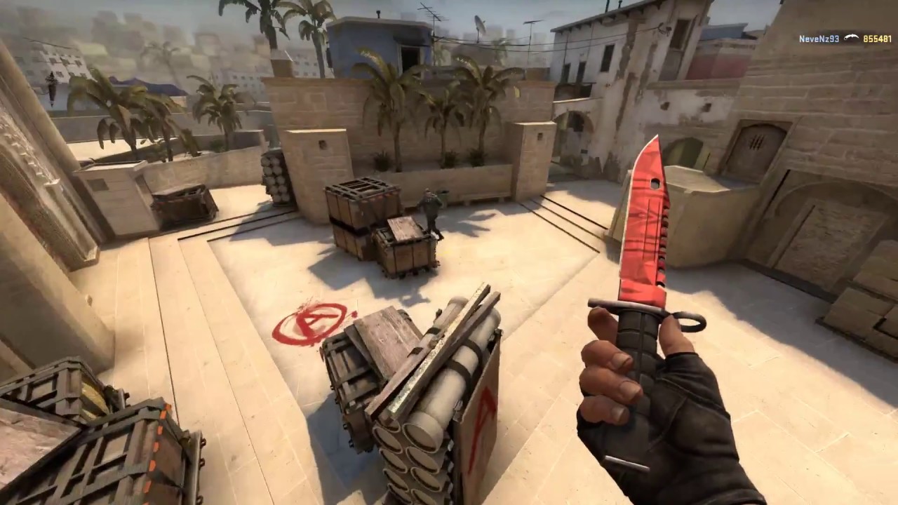 CSGO Faceit 1v5 Knife Round Ace YouTube