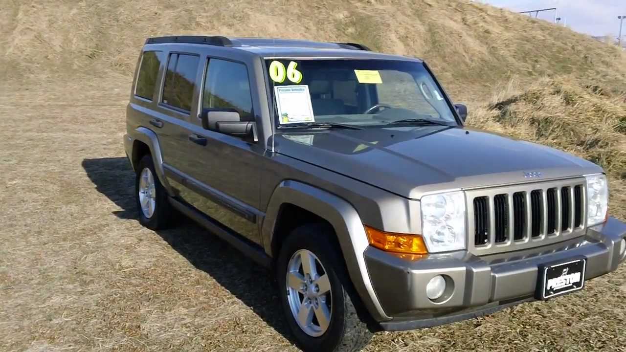 Cheap used car Maryland 2006 Jeep Commander 4WD YouTube