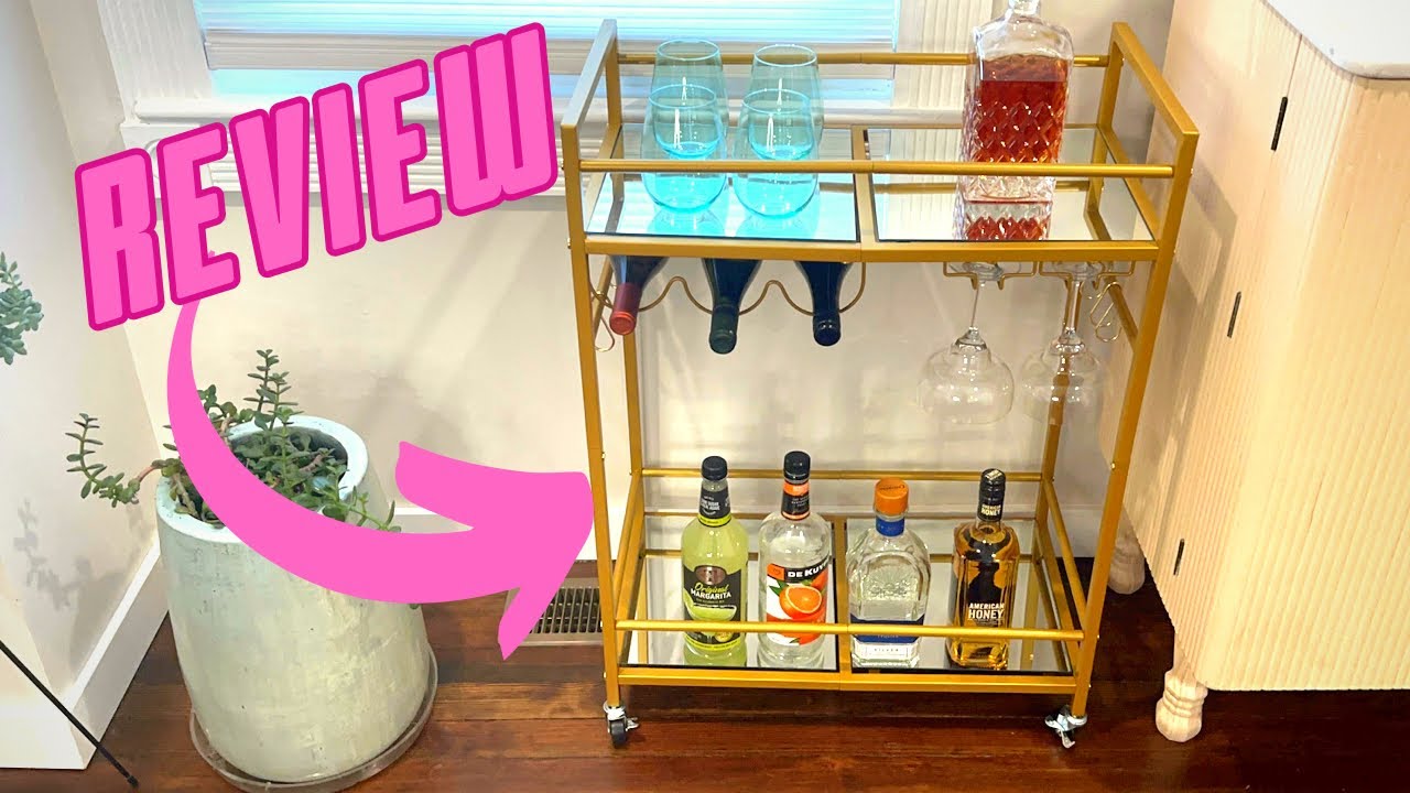 What you should know about the TUTOTAK Gold Bar Cart (Amazon Furniture