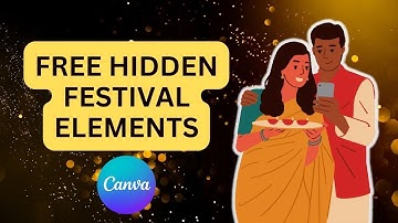 Free hidden festival elements in Canva | DLC Ventures India
