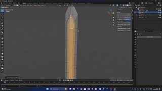 Fantasy Sword Modeling Timelapse in Blender | Part 1: Creating the Blade