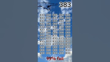 Find the number 383 !! #shorts #crazyillusion #trending #viral