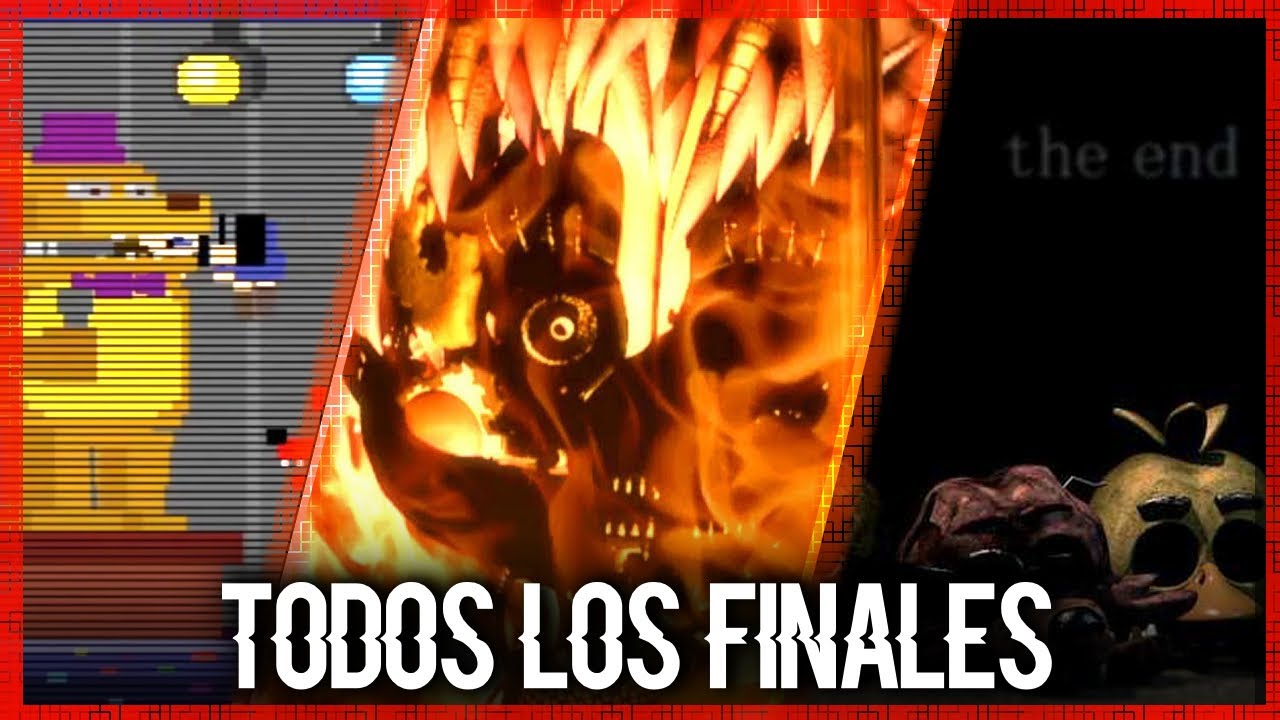 ANÁLISIS | Finales de Five Nights At Freddy's (2014 - 2018) - (Desactualizado)