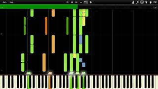 Initial D - Spaceboyfinal Synthesia Piano MIDI