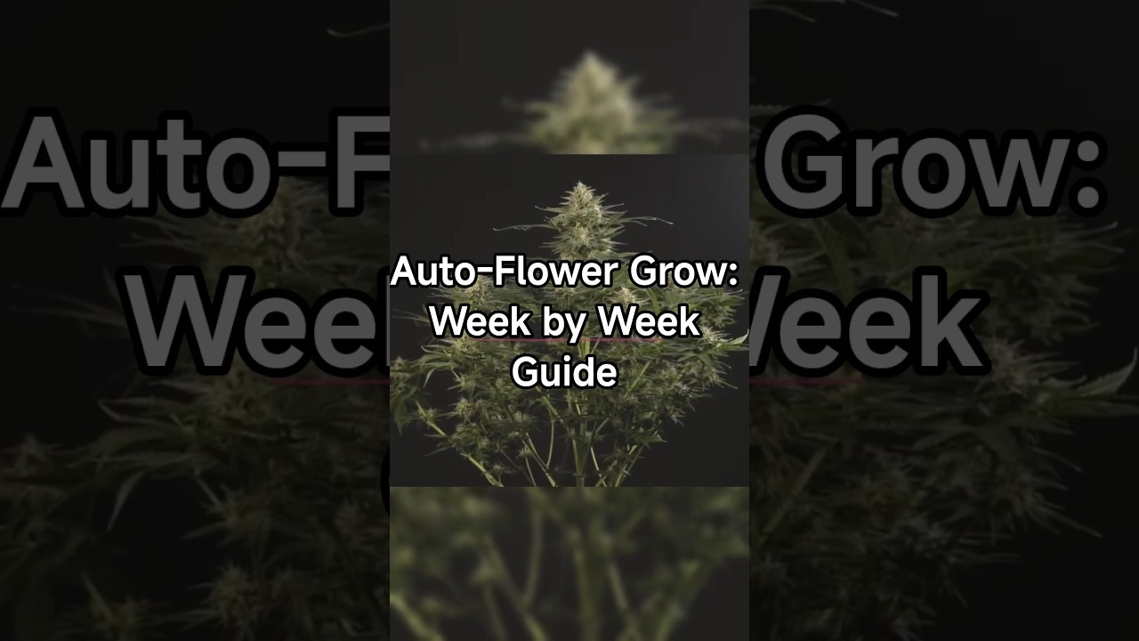 Выращивание автоцветов: руководство по неделям 🌱⏳