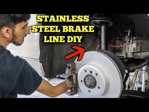 How To Install Stainless Steel Brake Lines On BMW DIY