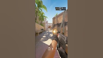 1 versus 4 with 8hp 🤕 #cs2 #counterstrike2 #faceit