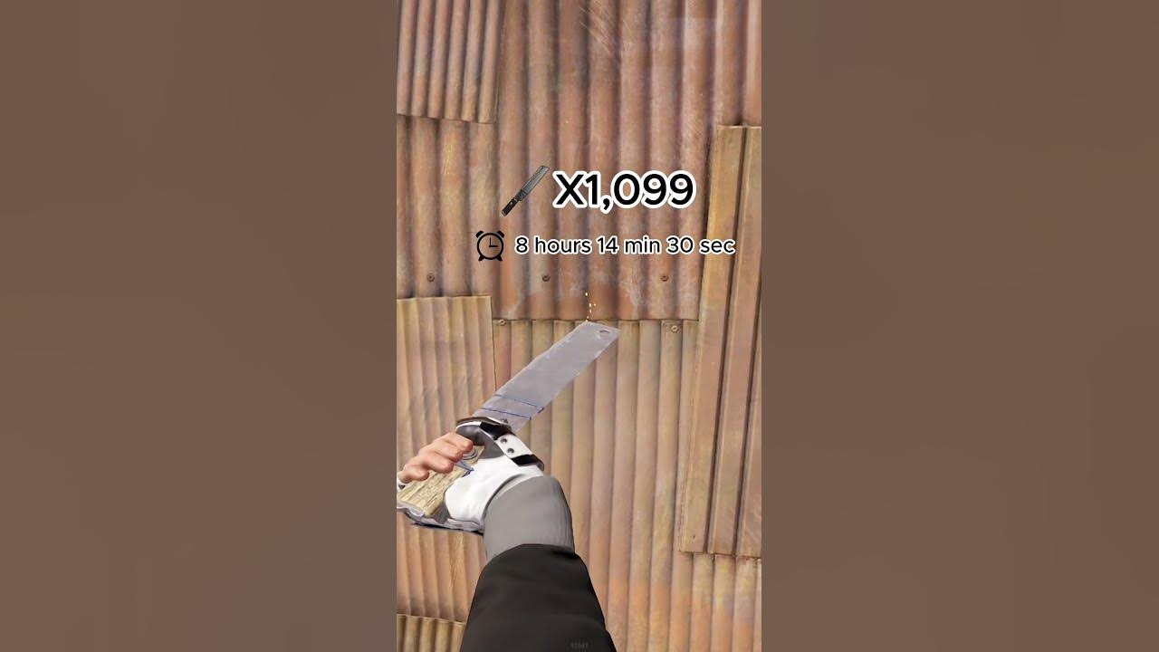 This is How Many Machetes it Takes to Break Each Wall in Rust YouTube