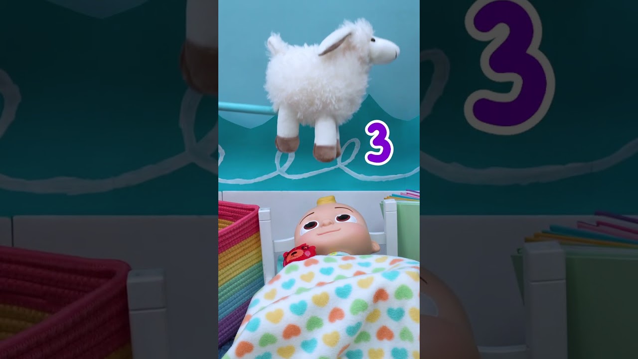 Can You Count The Sheep? #shorts #cocomelon #sleep